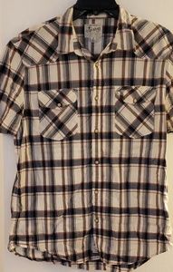 Lucky Brand short sleeve button down shirt